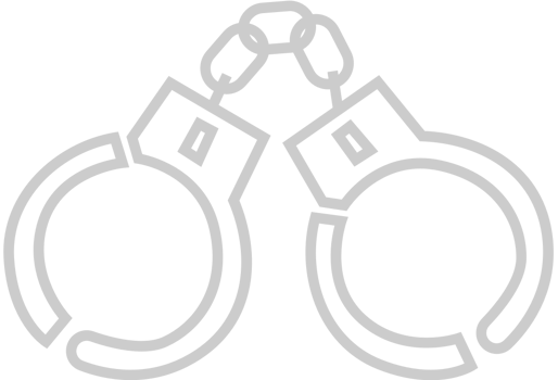 Police handcuff vector