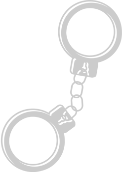 Police handcuff vector