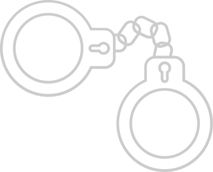 Police handcuff vector