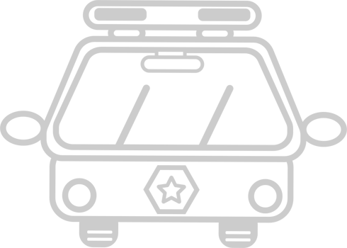 Police car vector