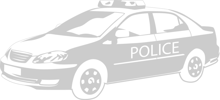 Police car vector