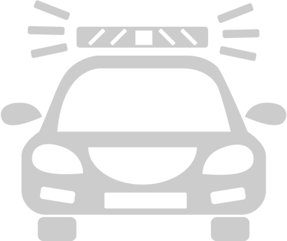 Police car vector