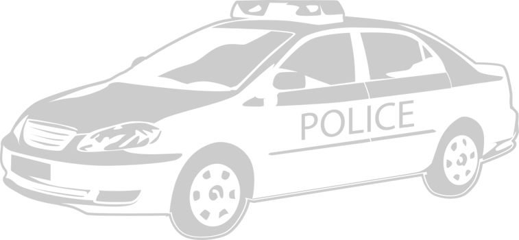 Police car vector