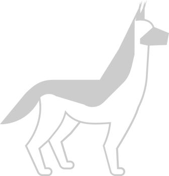 Police k9 dog vector
