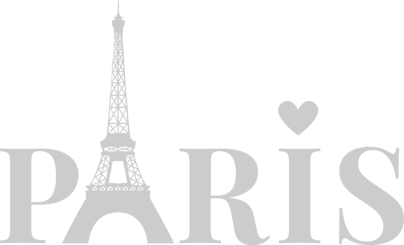 Love paris vector