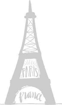 Paris hand drawn vector