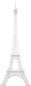 Paris detail eiffel tower vector