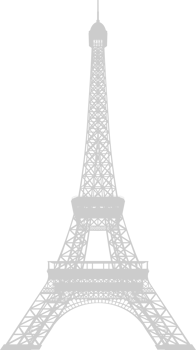 Paris detail eiffel tower vector