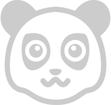 Panda face vector