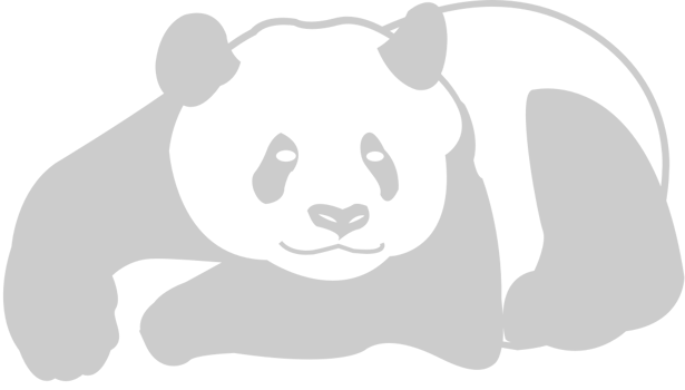 Panda activity sleep vector