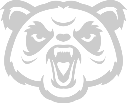 Panda logo maskot vector