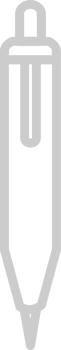 Pen outline vector