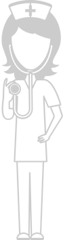 Nurse full body vector