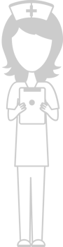 Nurse full body vector