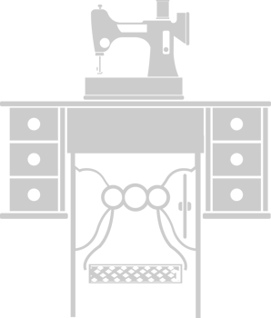 sewing machine with table vector