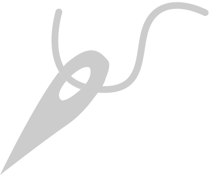 Sewing needle vector