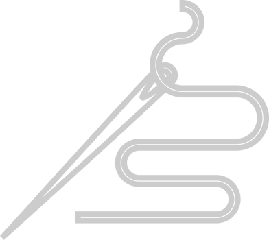Sewing needle vector