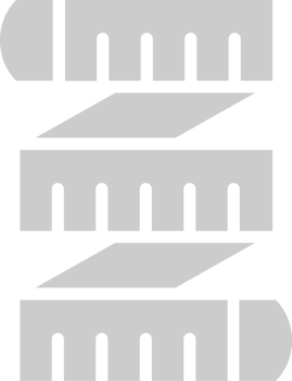 Sewing tape measure vector