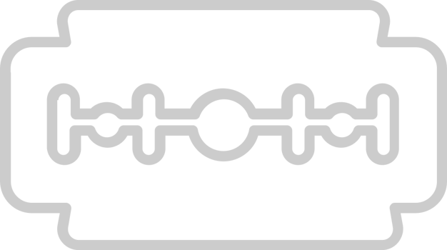 Sewing safety pin vector