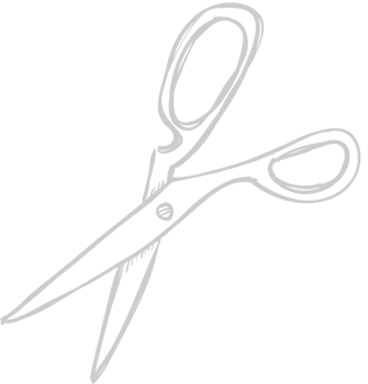 Sewing scissors vector