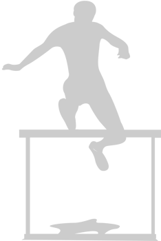 Olympic obstacle running vector