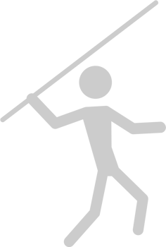 Olympic pictogram pole throwing vector