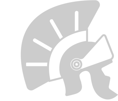 Rome gladiator helmet vector
