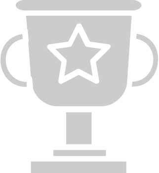 Wrestling champion throphy vector