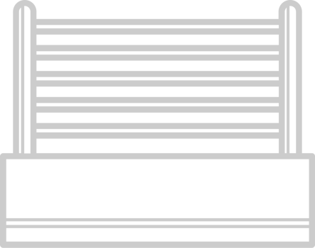 Wrestling arena ring vector