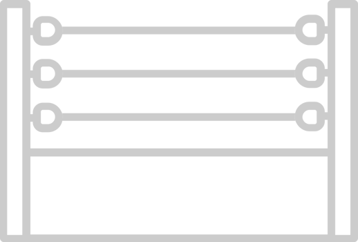 Wrestling arena ring vector