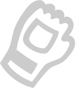 Wrestling glove vector