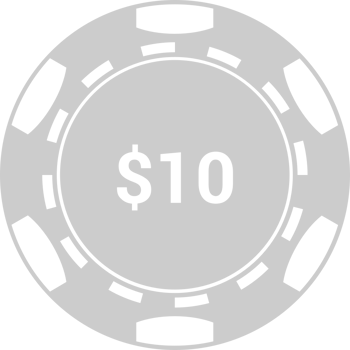 Vegas gambling chip vector