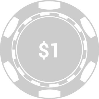 Vegas gambling chip vector