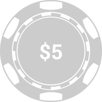 Vegas gambling chip vector