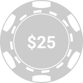 Vegas gambling chip vector
