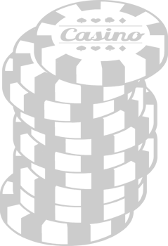 Vegas gambling chip stack vector