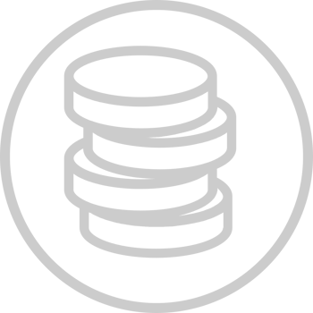 Vegas icon chip stack vector