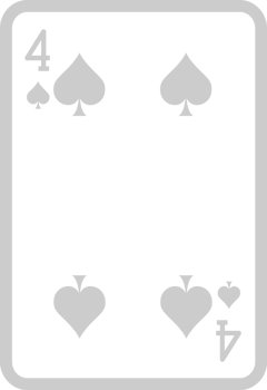 Vegas deck of card vector