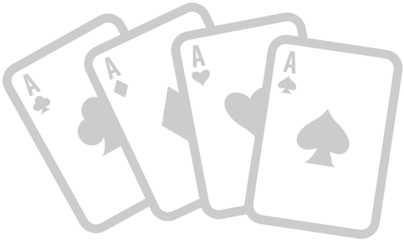 Vegas deck of card vector