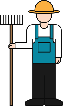 Farmer vector