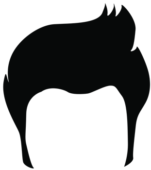 Hair vector