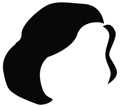 Hair vector