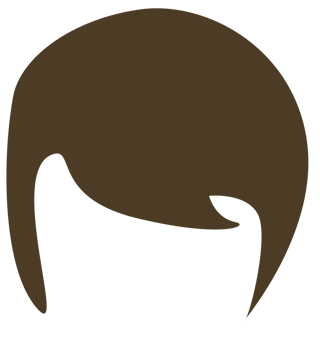 Hair vector