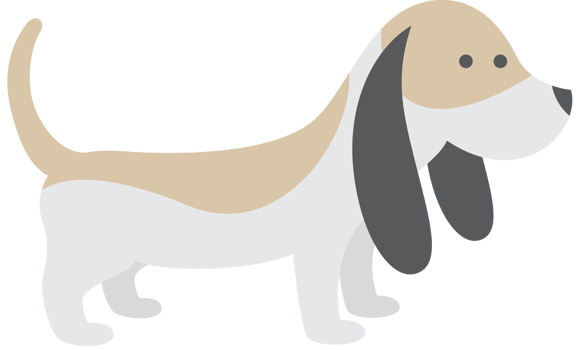 Dog vector