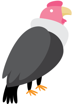 Vulture vector