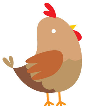 Rooster vector