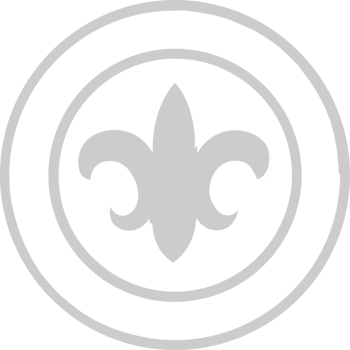 Scout fleur de lis vector