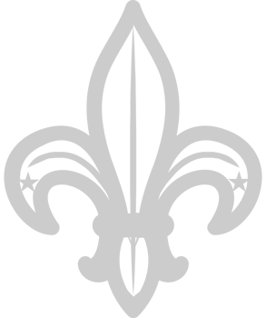 Scout fleur de lis vector