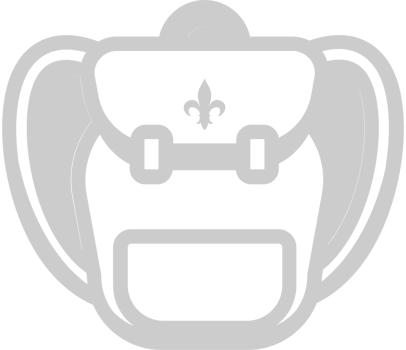 Scout equipment back pack vector