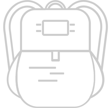 Scout equipment back pack vector